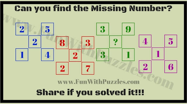 Picture Math Number Puzzle Brain Teaser