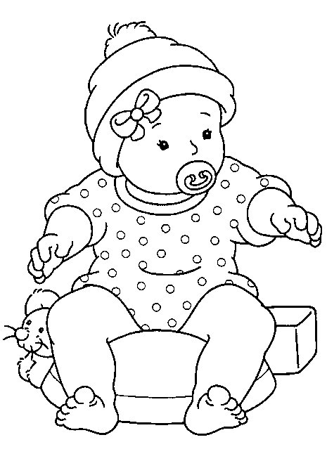 Free Baby Coloring Pages To Print