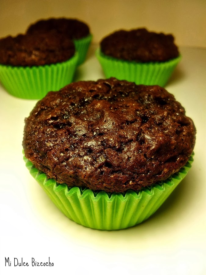 Muffins de chocolate
