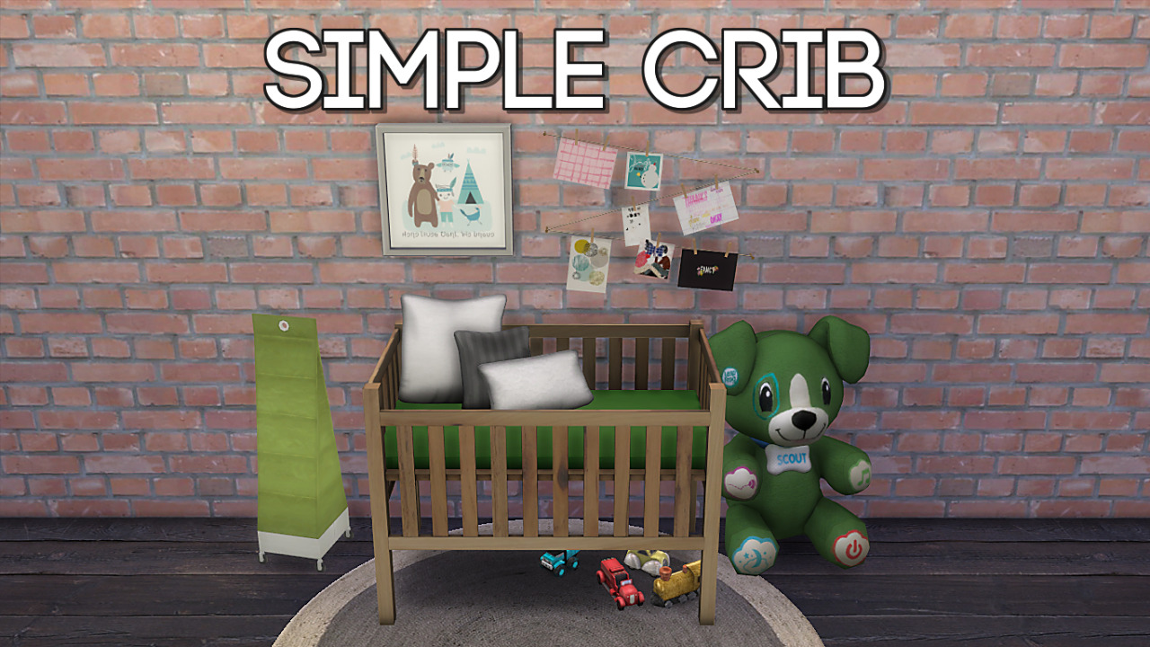 Mod The Sims Simple Maxis Crib Recolors Sims Baby Sim - vrogue.co
