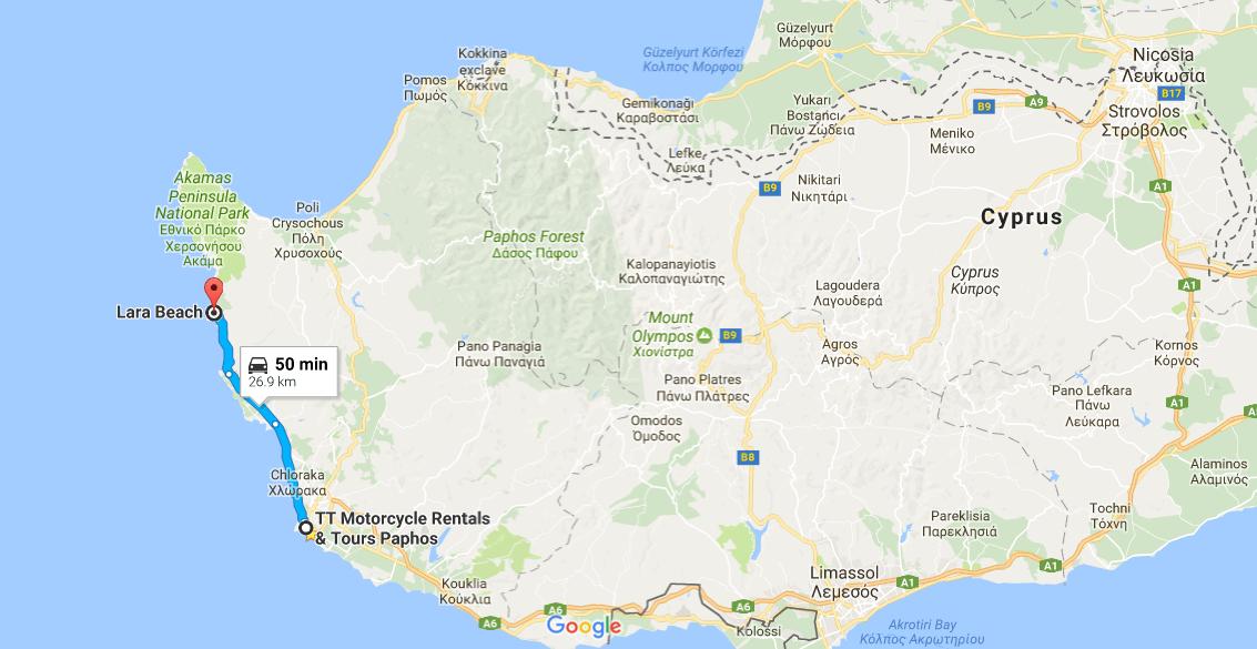 Motorcycle Travel Stories in Cyprus Top 5 Road Trips in Cyprus Trip 1