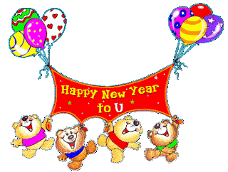 cartoon new year gif images 