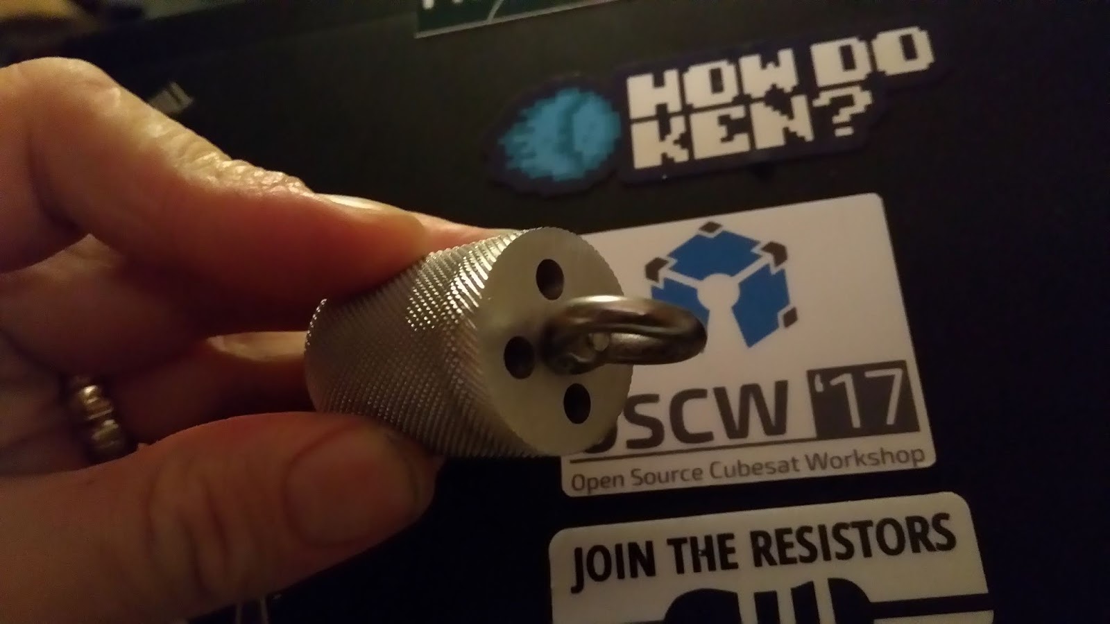 Concretedog Scratch built 29mm rocket anchor point (Or why do things