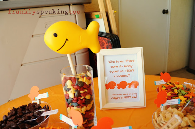 Frankly Speaking Too: Fishy Themed Party: Part Three, Fishy Bar