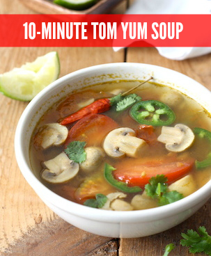 thai tom yum soup recipe with thai spices