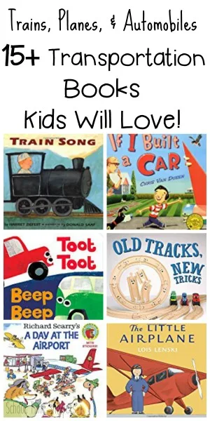 Best Transportation Activities and Books for Kids