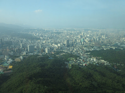 Vistas de Seúl desde la torre