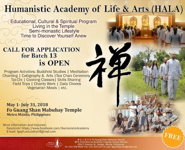 Learning Buddhist Living: HALA 2018