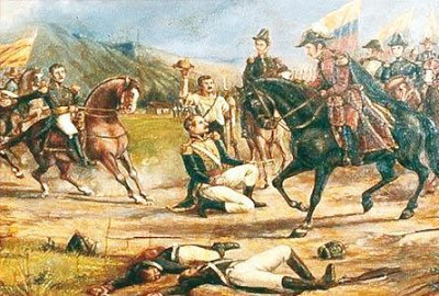 Batalla de Boyacá Imagen de la Batalla de Boyacá para niños a colores