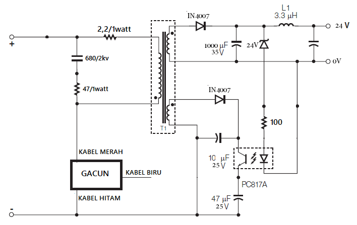 Ide 10 Skema Las Gacun Skema Inverter