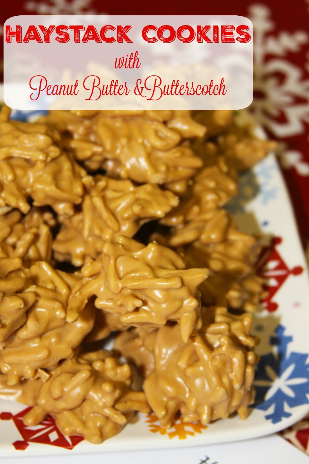 No Bake Chocolate Peanut Butter Haystack Cookies No Bake Chocolate Peanut Butter Haystack Cookies