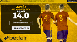 betfair supercuota victoria de España a Costa Rica 11 noviembre betfair supercuota victoria de España a Costa Rica 11 noviembre