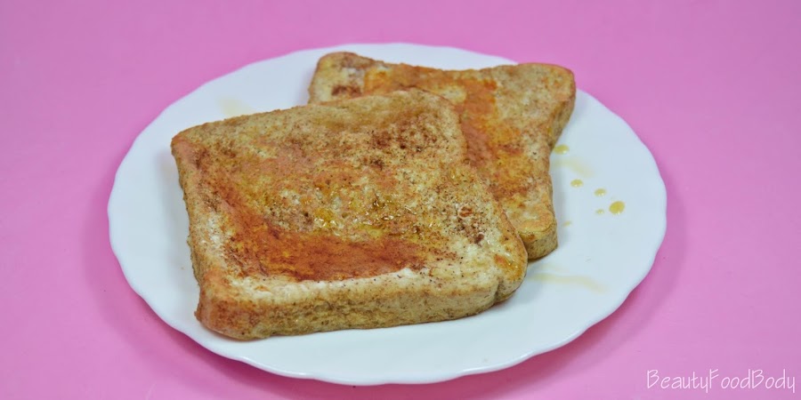 beautyfoodbody receta fit torrijas sanas french toast