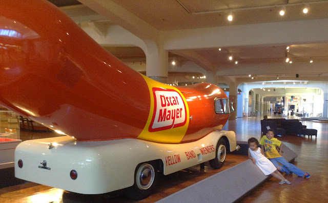 Reason 11: The Oscar Mayer Wienermobile at Henry Ford Museum  | iNeedaPlaydate.com @mryjhnsn