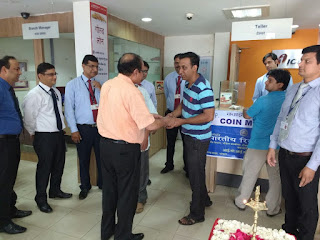 ICICI Bank organises coin exchange mela at Bairagarh, Bhopal ICICI Bank organises coin exchange mela at Bairagarh, Bhopal