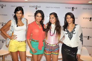 Bipasha  and Anousha graces Vinegar fashion store launch