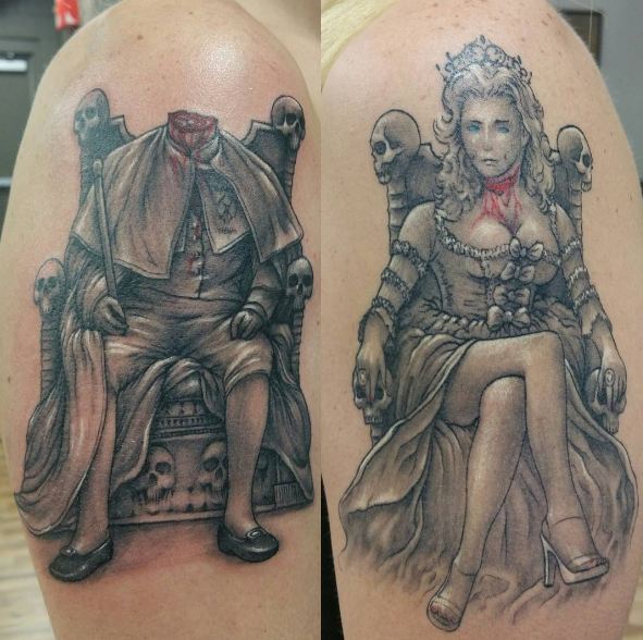 King and Queen Tattoos