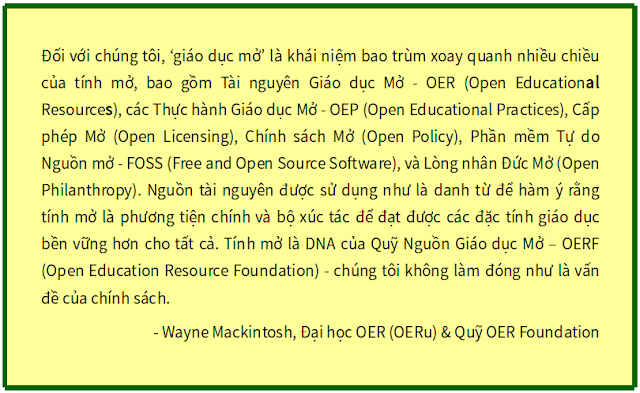 Phát triển Khóa học Mở ở OERu