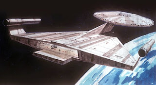 USS Enterprise by Ralph McQuarrie