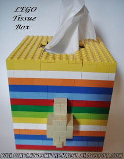 LEGO Tissue Box Creation, Puffs Tissues with Vicks Rock