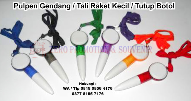 Jual Pulpen Gendang / Tali Raket Kecil / Tutup Botol/ PEN RAKET TUTUP BOTOL