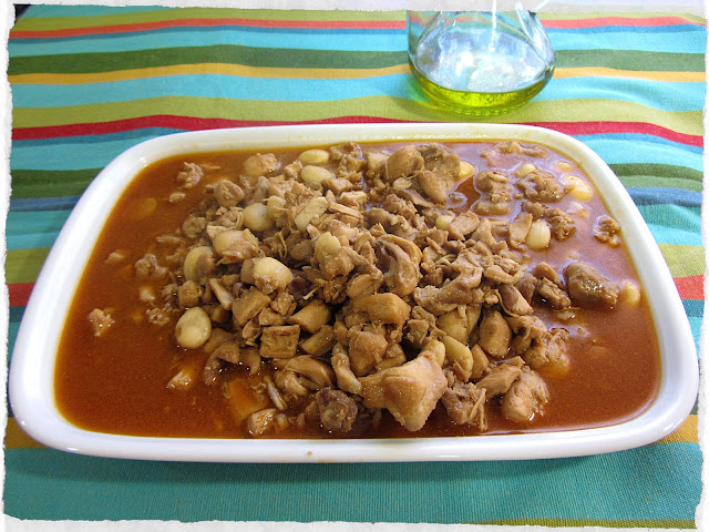 Pollo con almendras (Thermomix)