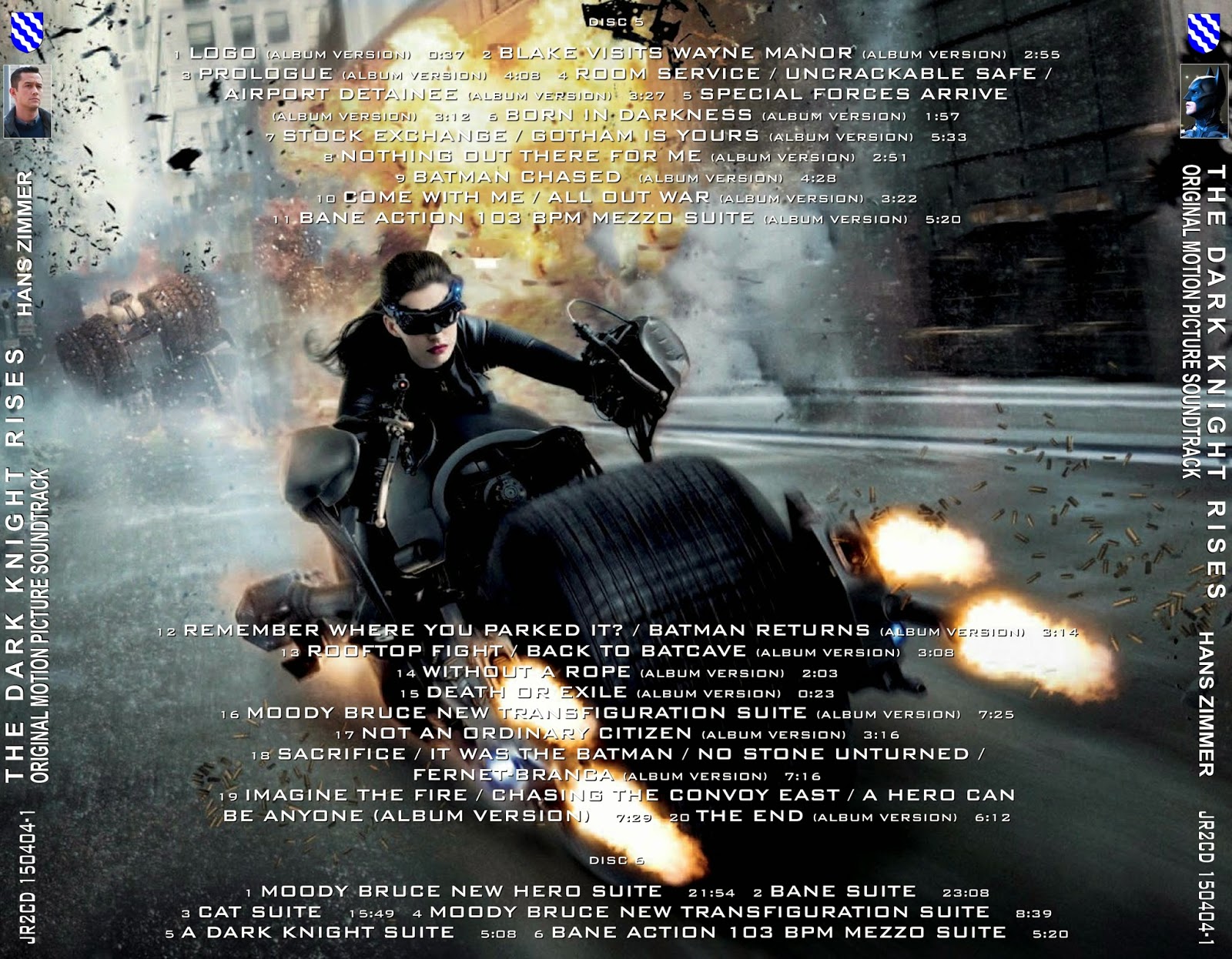 LE BLOG DE CHIEF DUNDEE: THE DARK KNIGHT RISES Complete Score - Hans Zimmer