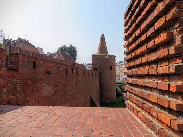 Warsaw's Old Town Wall