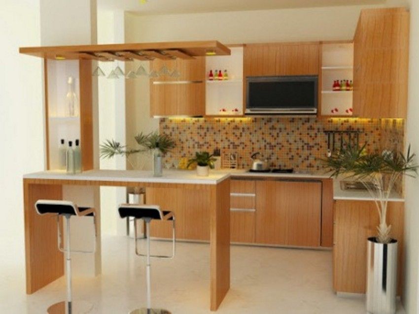 Desain Kitchen Set Dan Mini Bar Minimalis Desain Model Kitchen Set