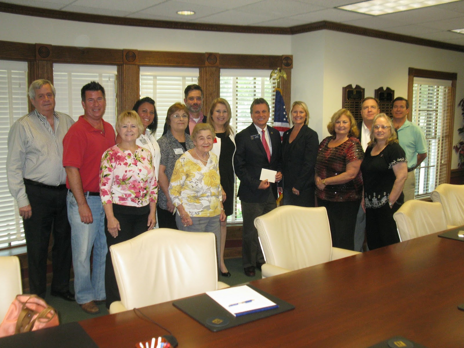 Savannah Area REALTORS® The Savannah Area REALTORS® presented a check