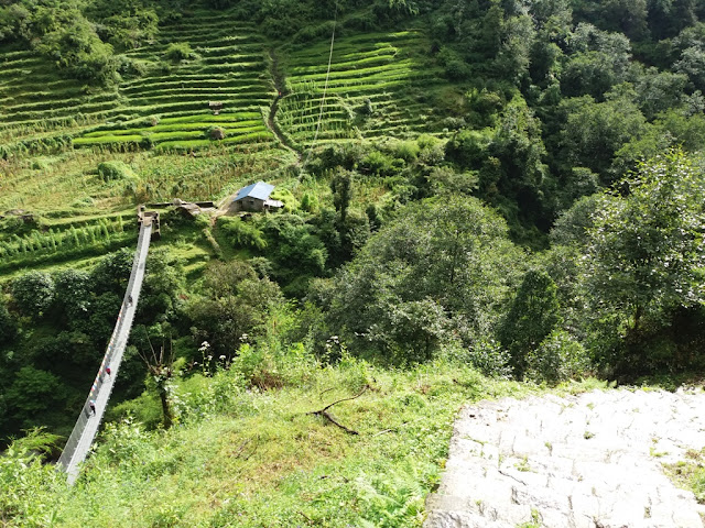 Annapurna Base Camp Trekking, Chhomtong River Annapurna Base Camp Trekking, Chhomrong River