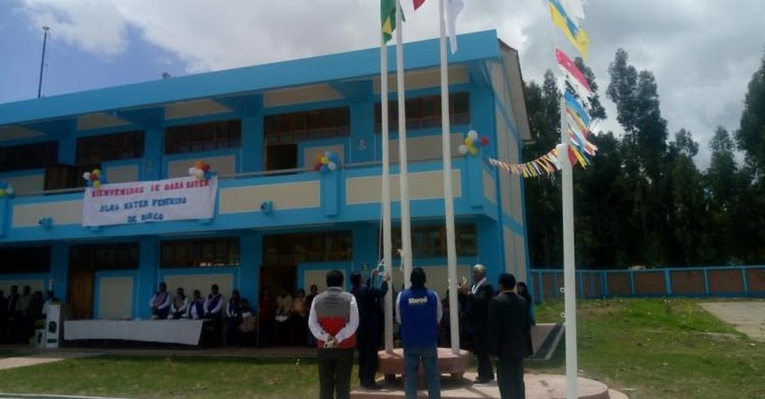 PRONIED: Inauguran nueva infraestructura del Alma Máter Femenino de Jauja - www.pronied.gob.pe PRONIED: Inauguran nueva infraestructura del Alma Máter Femenino de Jauja - www.pronied.gob.pe