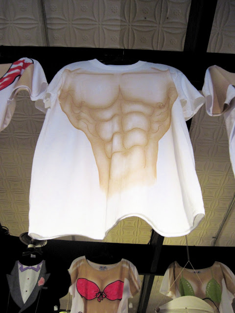 Not to leave the guys out, Modern Gift in the West Village of New York City has a nice selection of washboard abs.