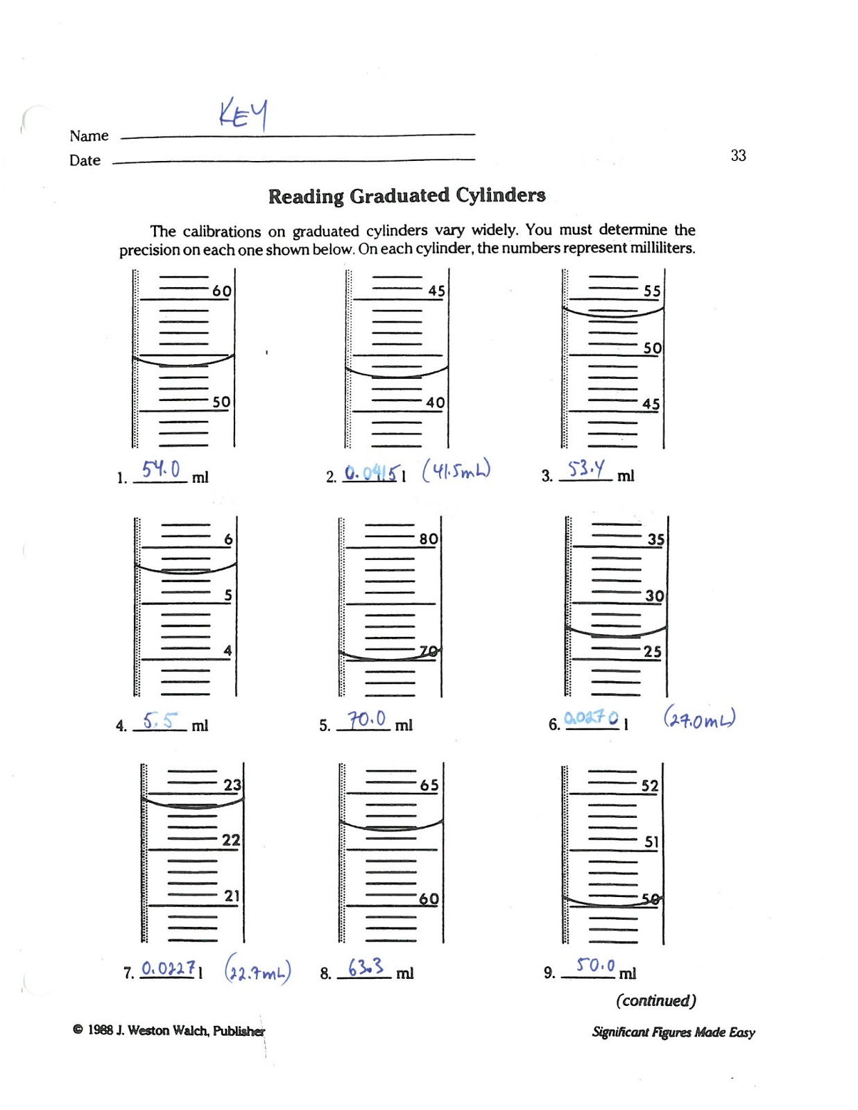 Mr. Kasprick's Chemistry 30 Class: Science/Math/Chemistry Review