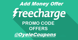 freecharge coupon code for add money in wallet