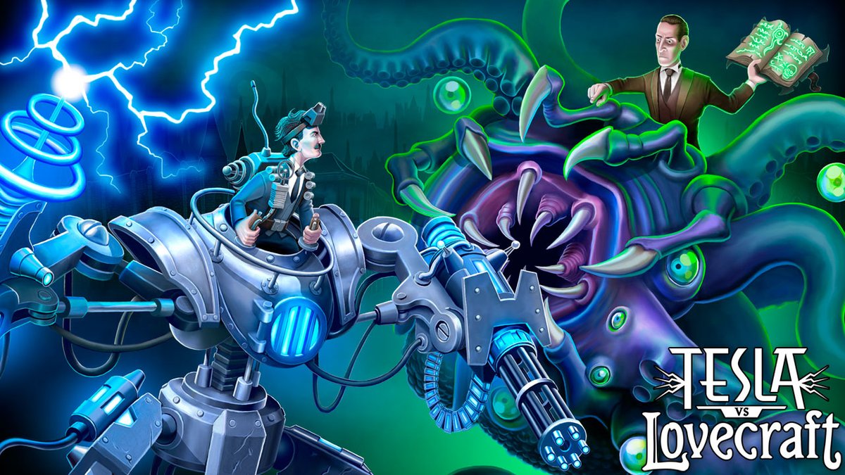 tesla vs lovecraft steam badge tesla vs lovecraft steam badge