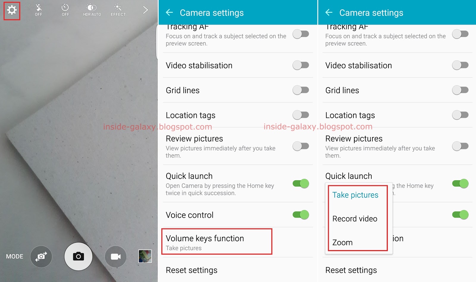 Inside Galaxy Samsung Galaxy S6 Edge How to Change the Volume Keys
