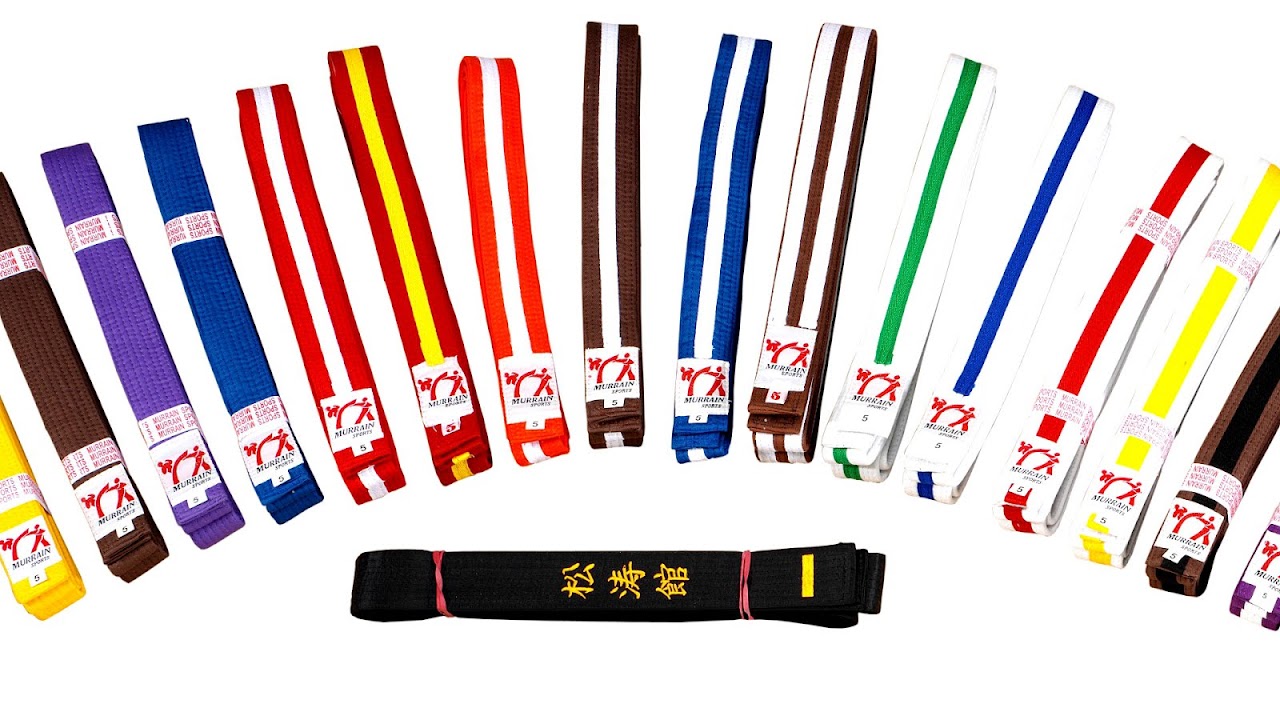 Karate Belt Color Levels