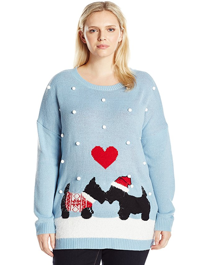 7 Plus Size Ugly Holiday Sweaters that are actually really cute