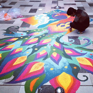 handmade sankranti rangoli handmade sankranti rangoli