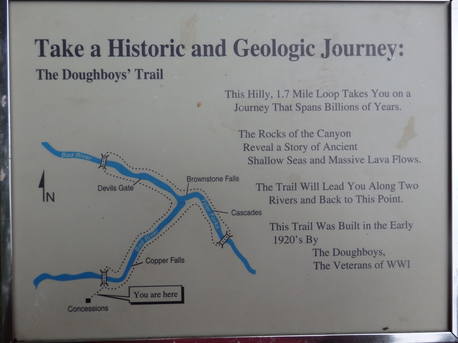 2 On the Road Copper Falls State Park by Mellen, WI