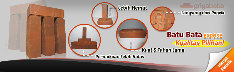 Harga Bata Ekspos PABRIK BATU BATA EXPOSE BATA HIAS