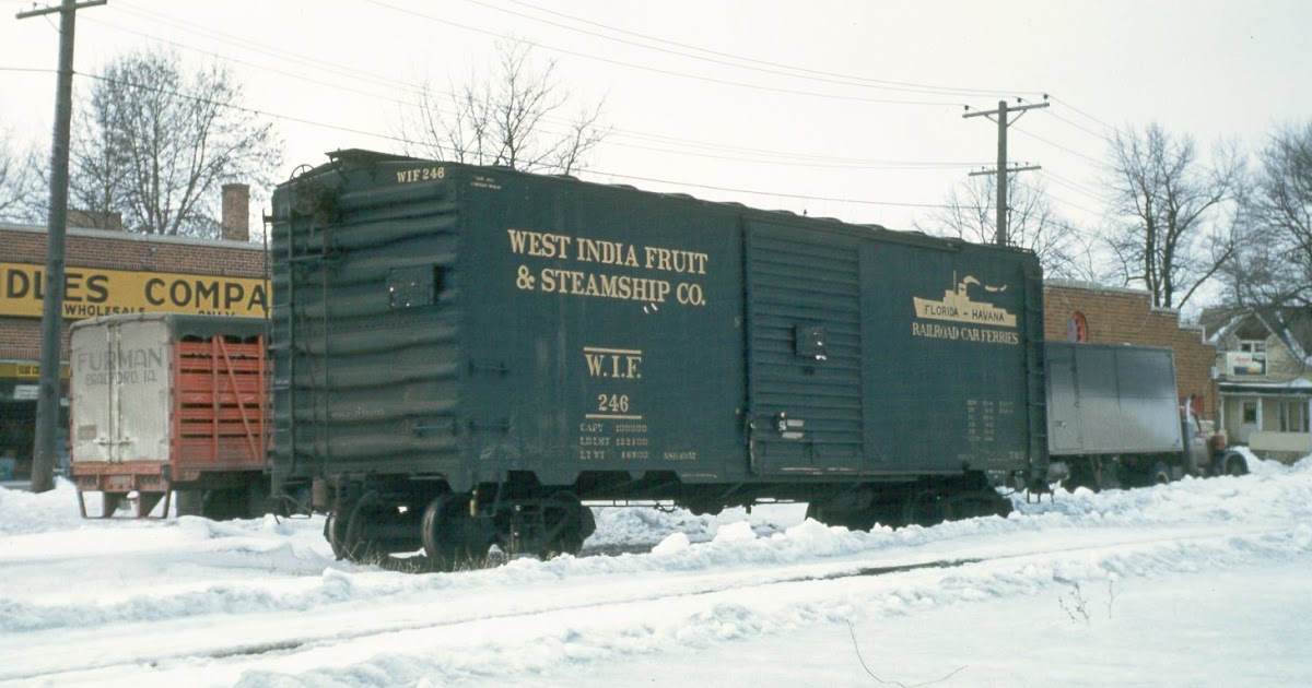 Minneapolis & Northland Railroad Company Modeling West India Fruit