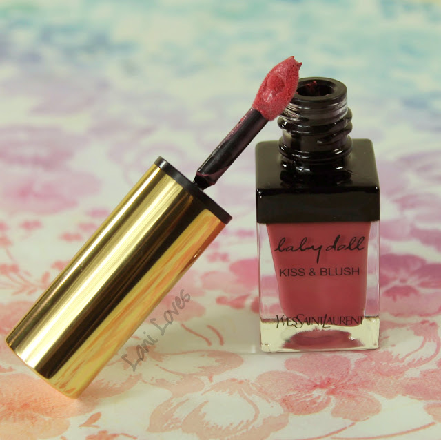 Yves Saint Laurent Babydoll Kiss & Blush #3 Rose Libre Swatches & Review