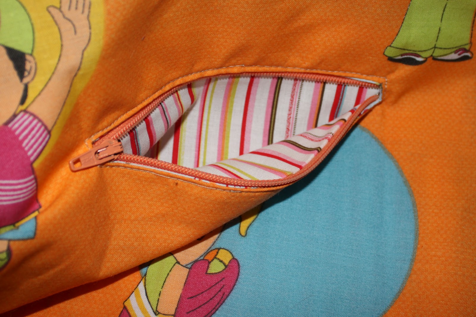 cosiendo y aprendiendo Tutorial bolsillo con