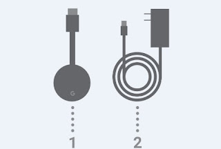Connettere il Chromecast Cavo Chromecast