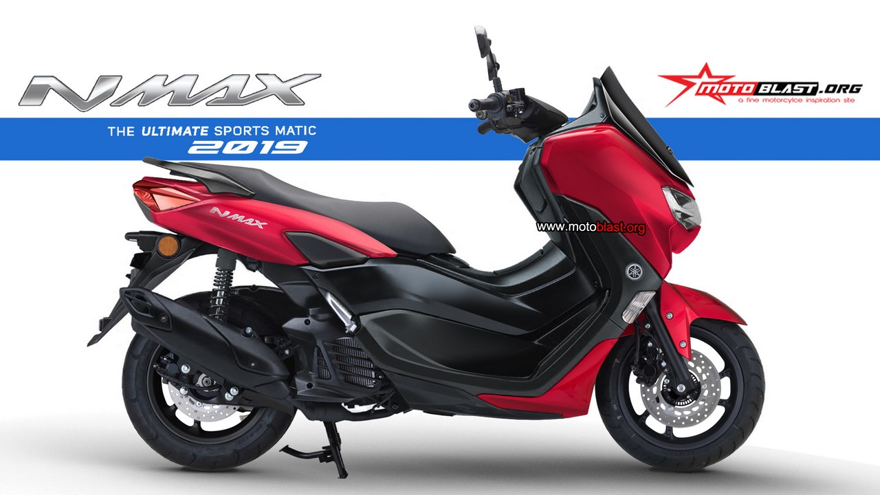 Penampakan Render Calon New Yamaha Nmax 155 2020 Yang Sudah Di