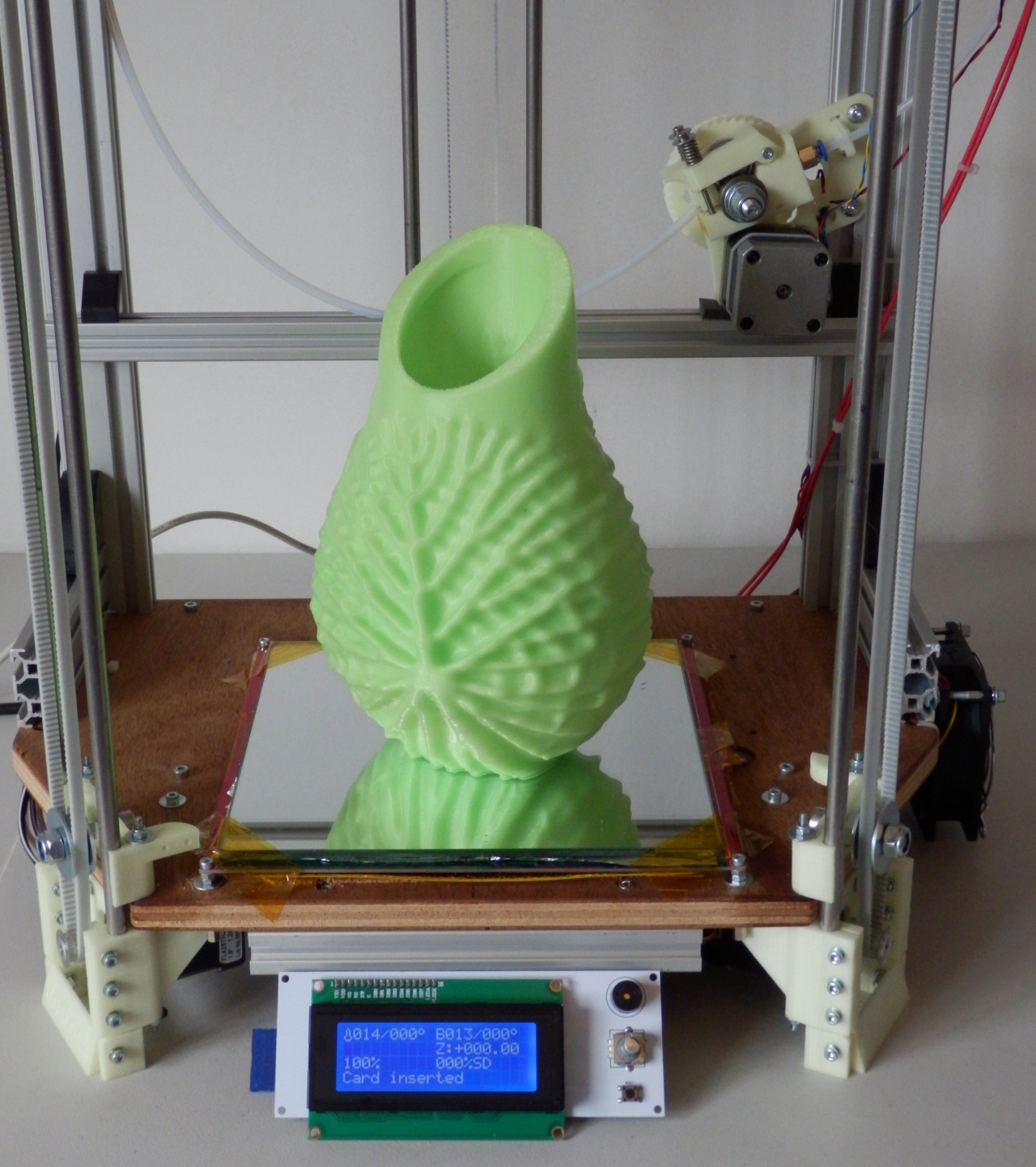 Reprap development and further adventures in DIY 3D printing Rostock Delta 3D printer build