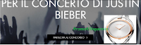 Con Calvin Klein vinci il concerto di Justin Bieber Logo Con Calvin Klein vinci il concerto di Justin Bieber