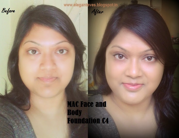 MAC Face and Body Foundation in shade C4